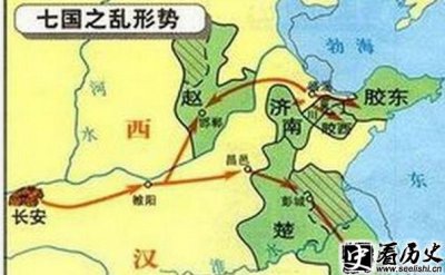 ​七国之乱地图介绍 七国之乱原因是什么