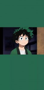 抖音绿谷出久笑脸头像高清手机壁纸图分享