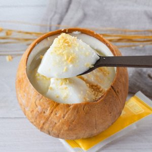 秋季燥热没胃口?不妨尝尝海滨味道椰子冻